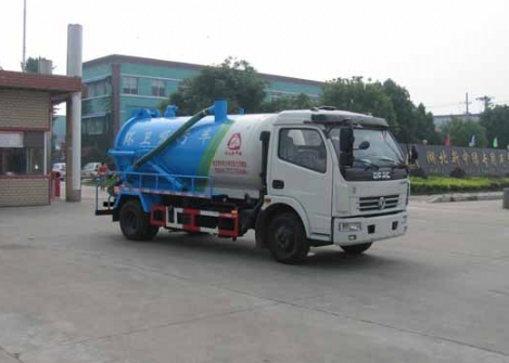 东风多利卡5立方米吸污车图片