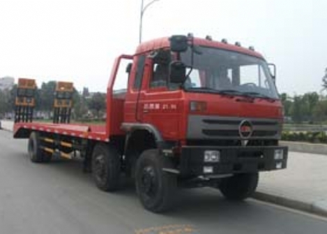 楚风小三轴平板运输车图片